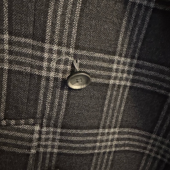 Custom Patterned Black Double Breasted Indochino Jacket - Picture 4 of 4